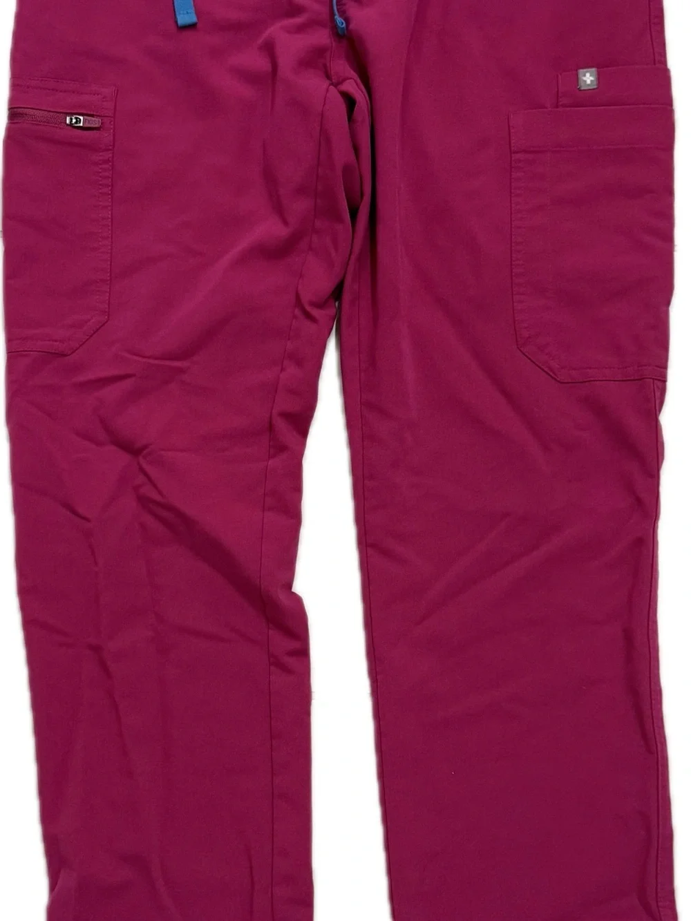 Figs Scrub Top and Pants in Magenta - Picture 3 of 3